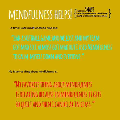 mindfulness helps!